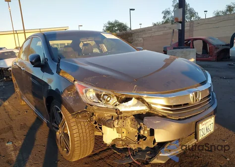 2016 Honda Accord Sport из США, поврежденный, VIN 1HGCR2F58GA206433